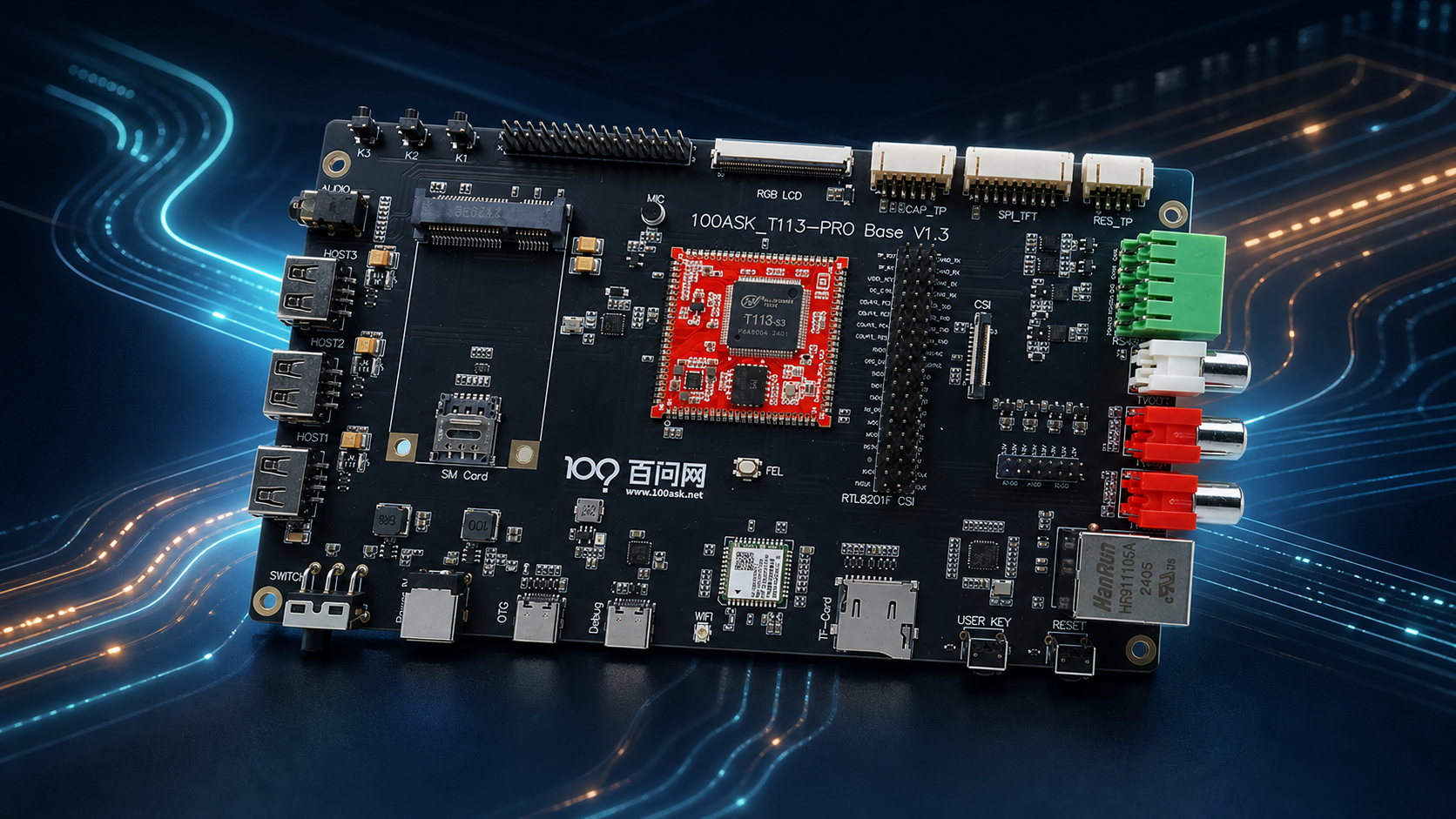 100ASK T113S3 Pro 主线系统开发视觉
